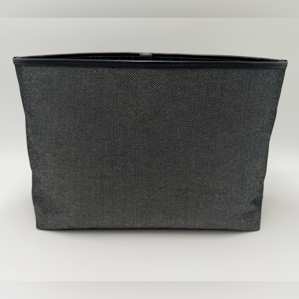 Coach Black/Gray Tote Insert Organizer C4812 w/ Creed Patch – Like New